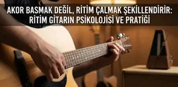 Akor Basmak Değil, Ritim Çalmak Şekillendirir: Ritim Gitarın Psikolojisi ve Pratiği